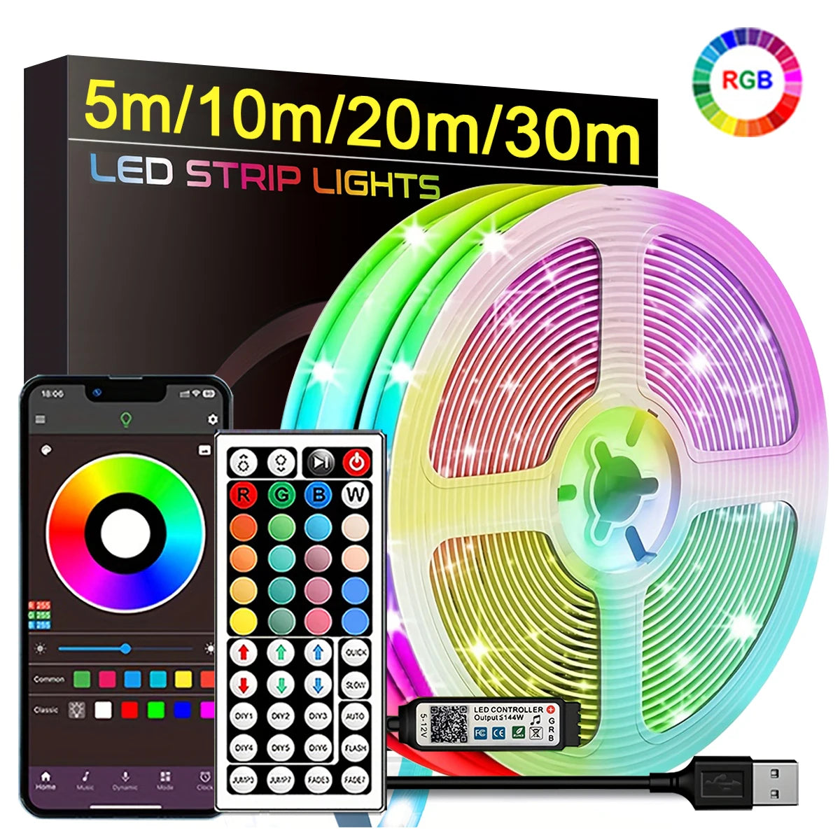 Vibrant LED Strip Lights™